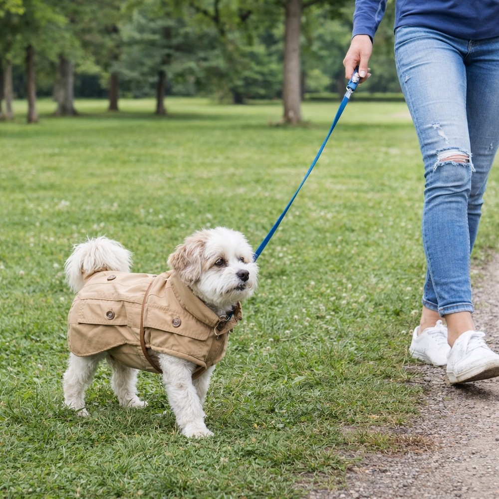 Isaac‎ Mizrahi Black and Tan Pet Jacket New without Tags